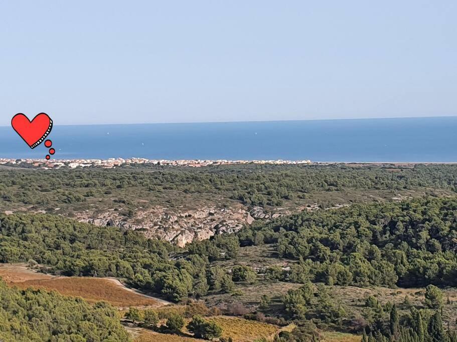 T2 Cosy A La Plage, Terrasse Vue Sur Mer Et Parking Privatif Narbona Zewnętrze zdjęcie